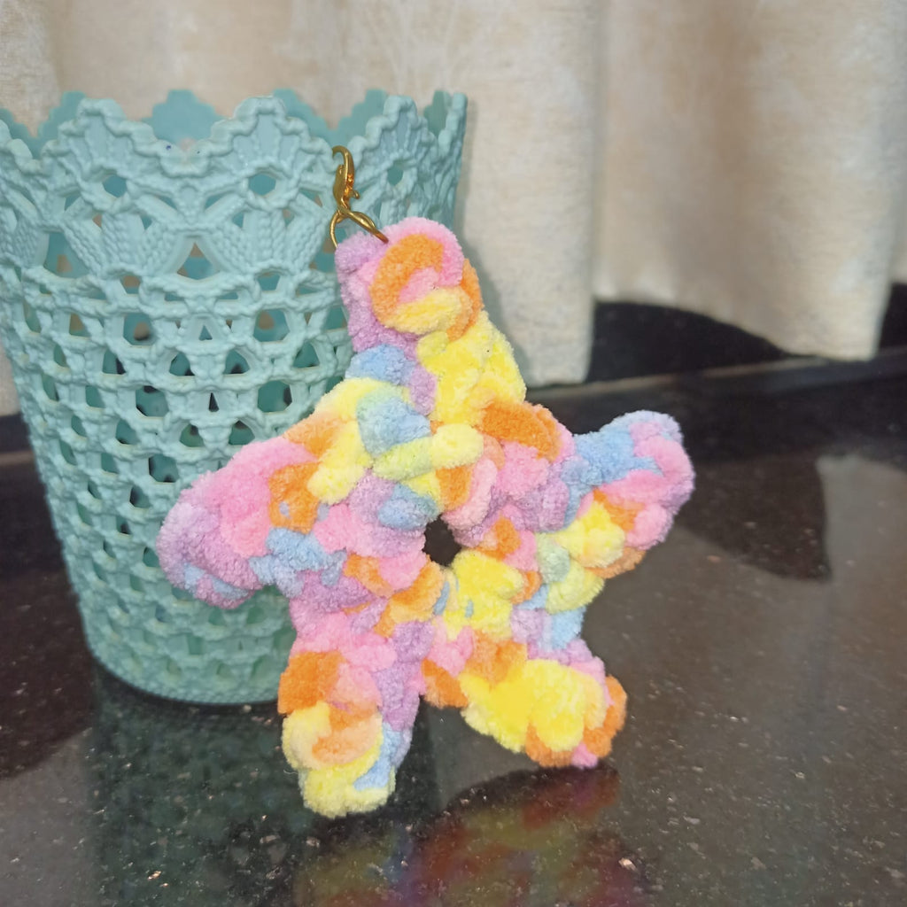 Multicolor Twirling Starfish