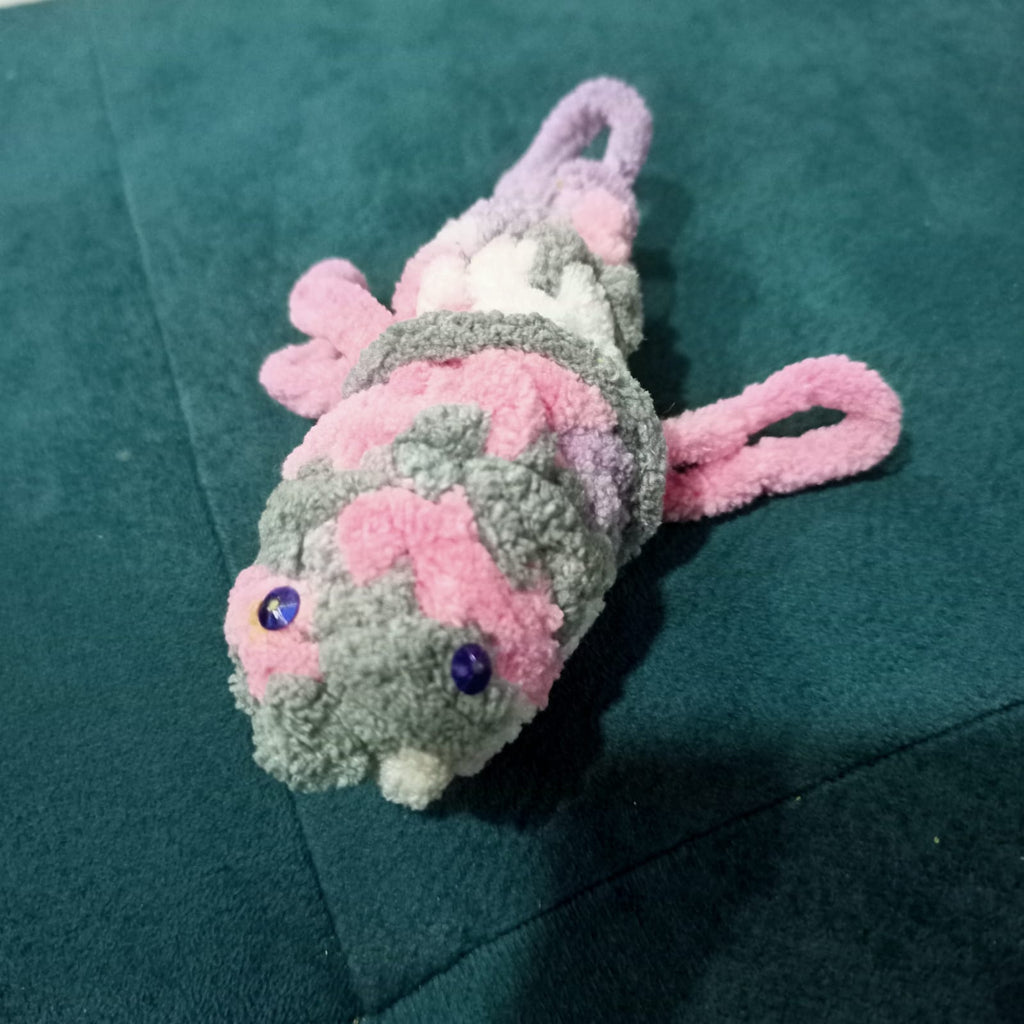 Colorful fish keychain