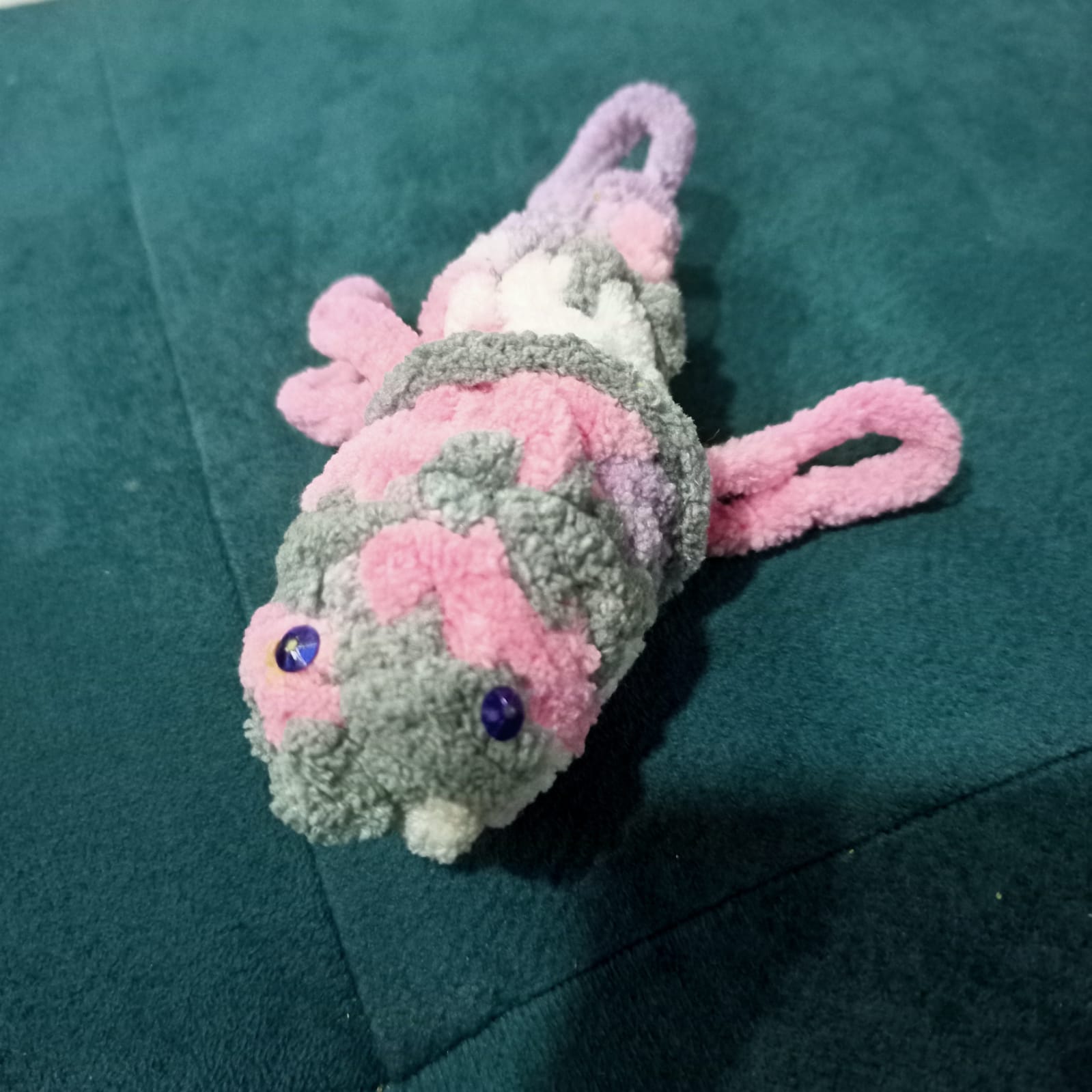 Colorful fish keychain
