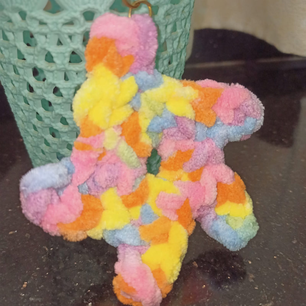 Multicolor Twirling Starfish