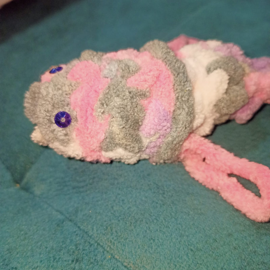 Colorful fish keychain