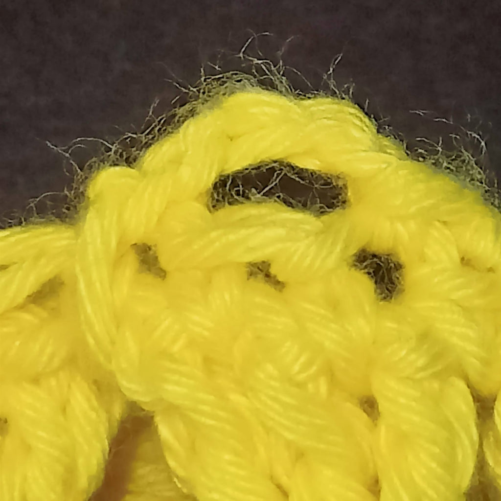Granny square bag pouch charm